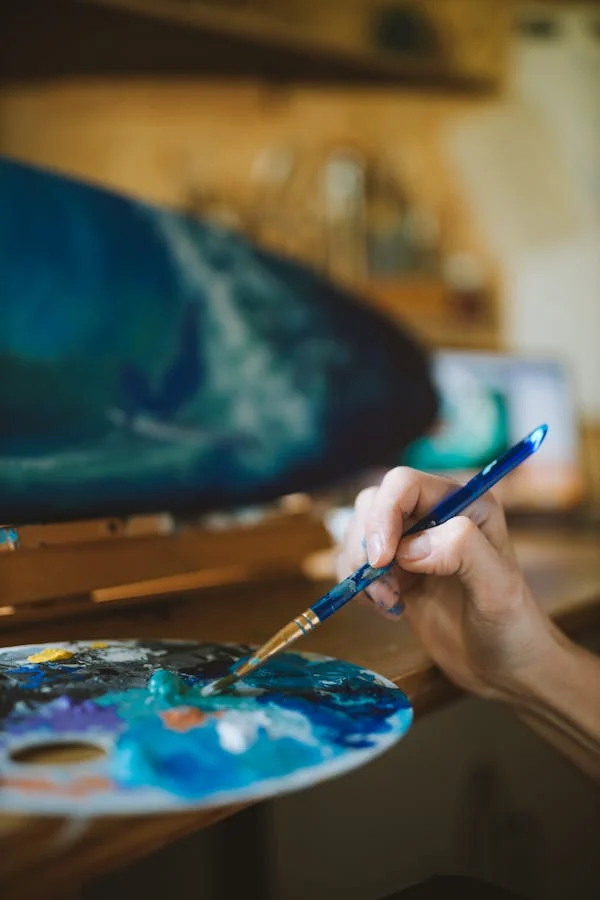 painting by B