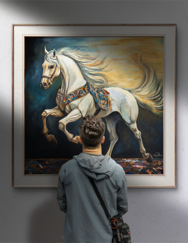 Royal White Horse