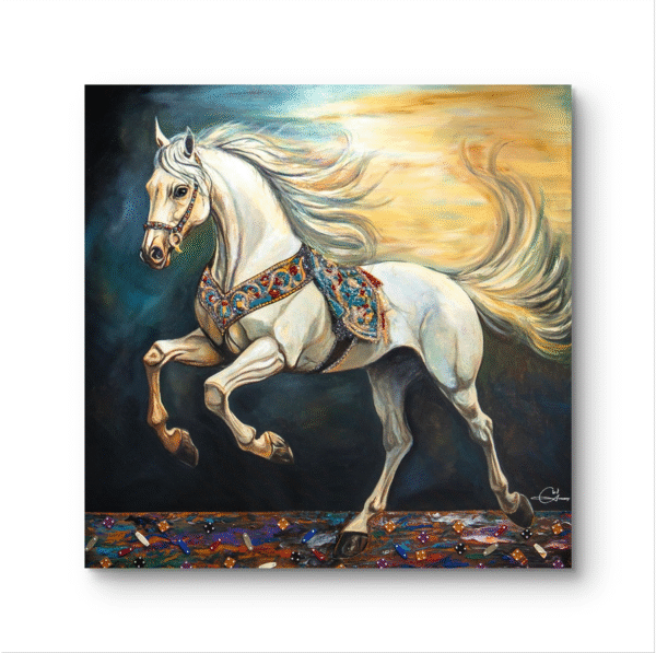 Royal White Horse