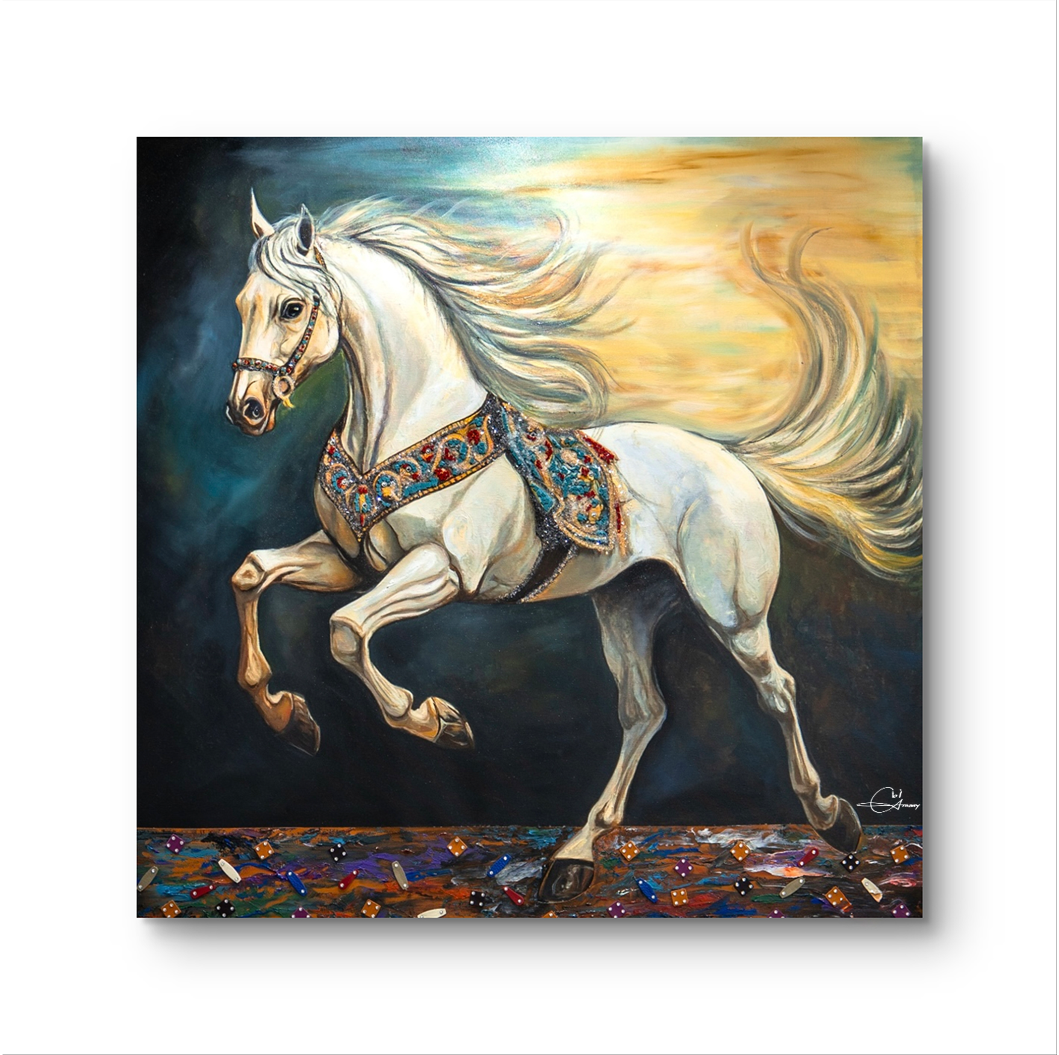 Royal White Horse - Image 2